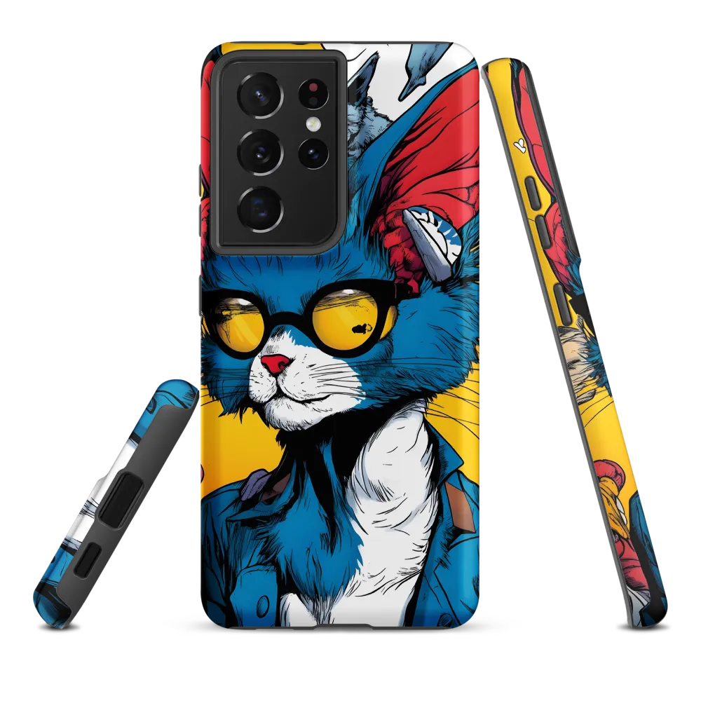 Whimsical Feline Coolness