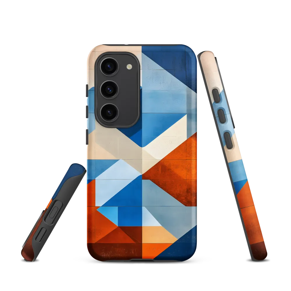 Geometric Harmony: A Vibrant Landscape