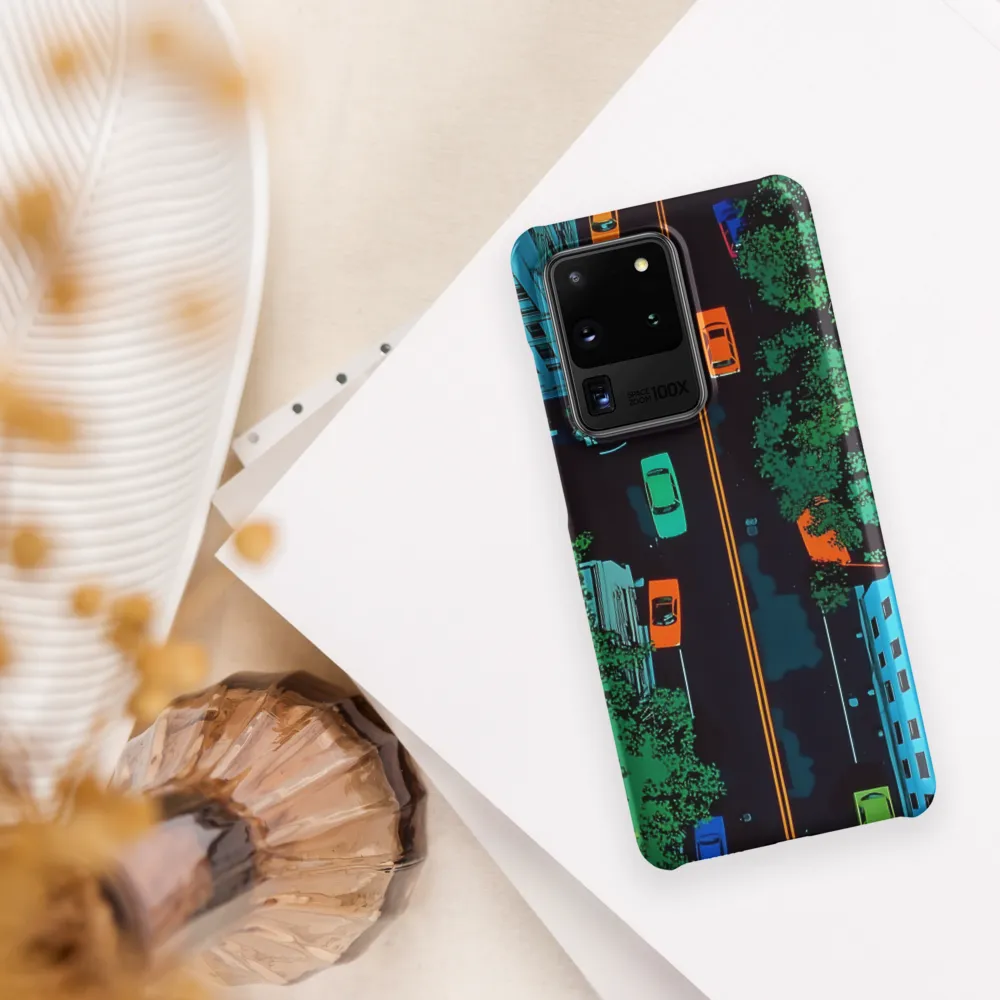 Urban Pulse: A Colorful Intersection