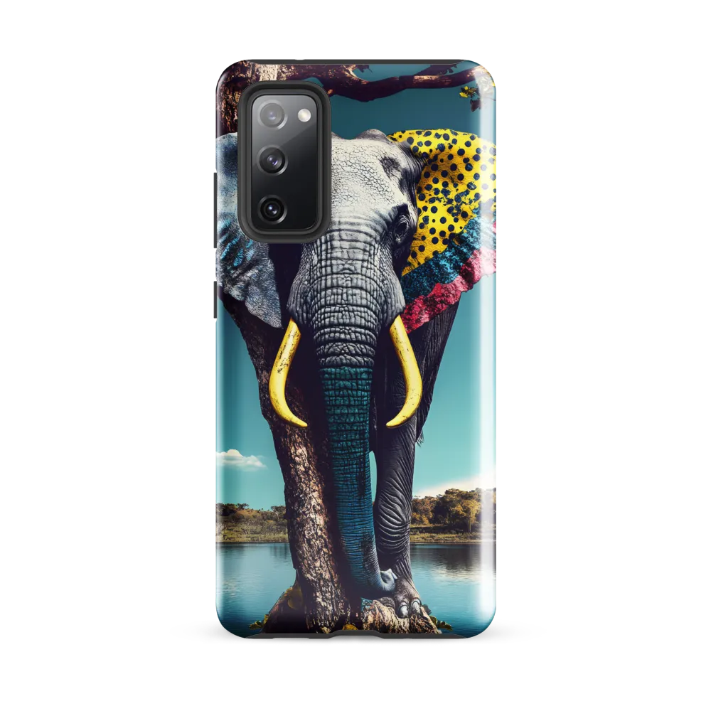 Playful Elegance: The Surreal Elephant
