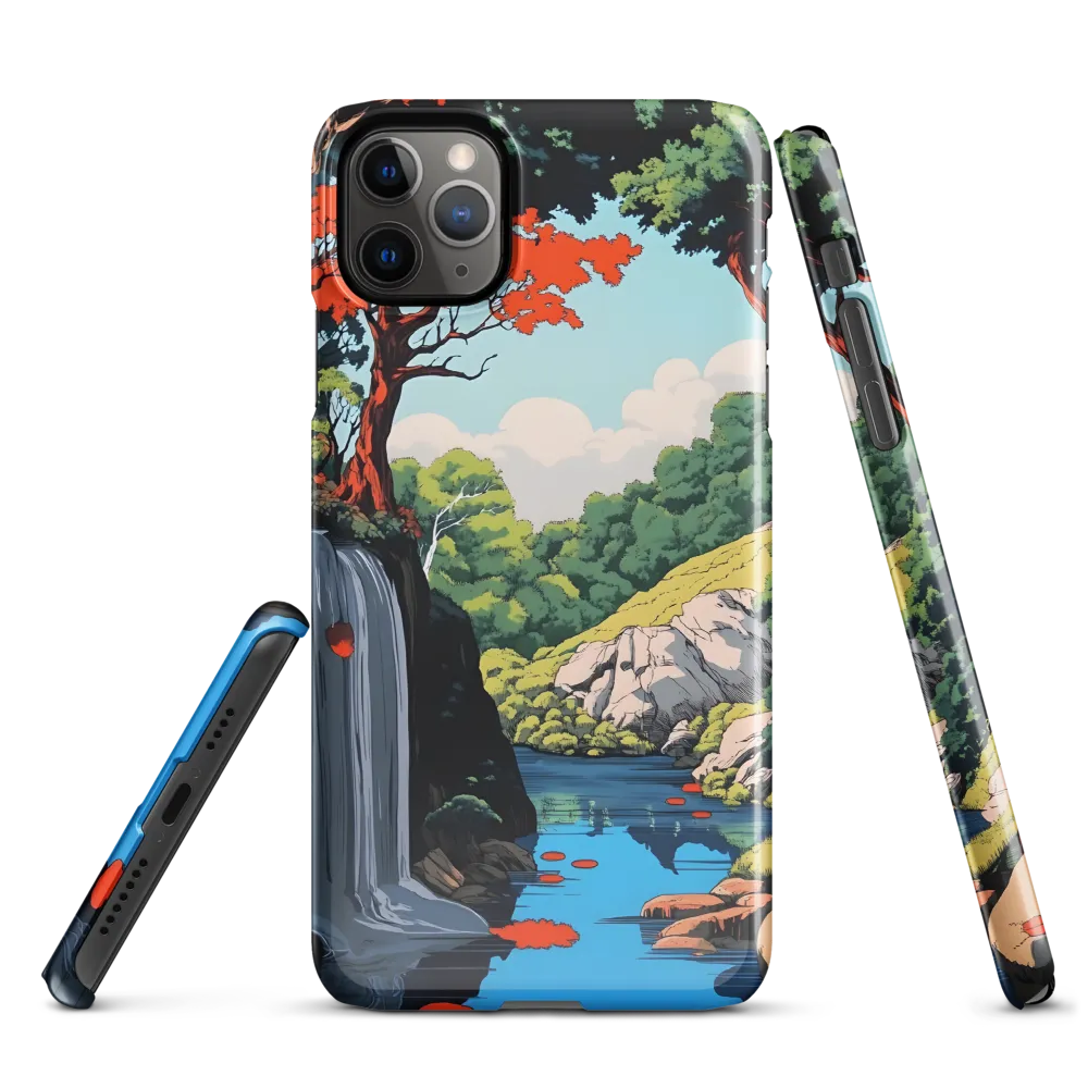 Elysian Cascade | Phone Case |  11 Pro Max | Snap Case | Glossy