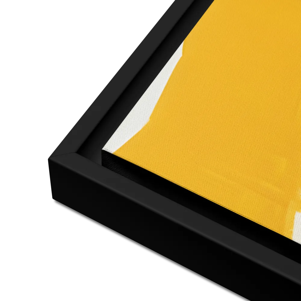 Summer Vibes: Café Conversations | Canvas with Black Frame | 24″×36″
