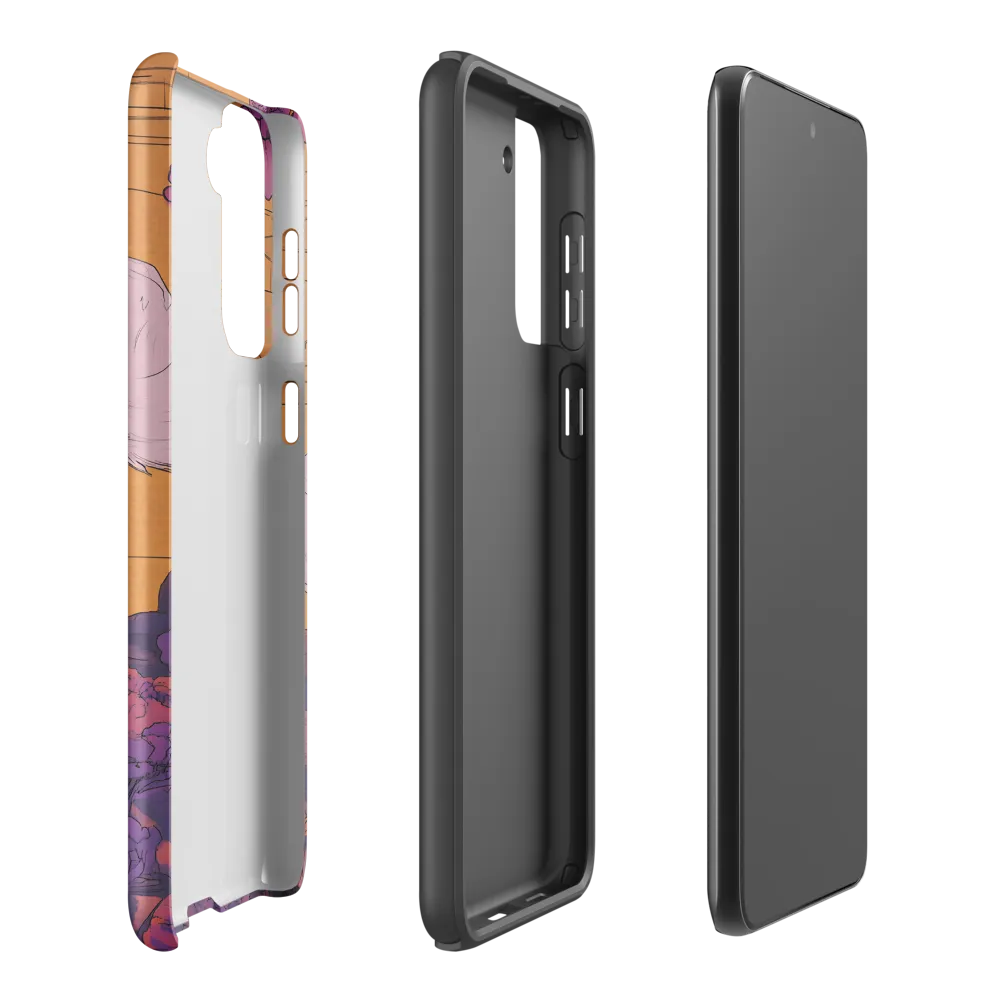 Whispers of the Violet Dawn | Phone Case |  S21 Plus | Tough Case | Matte