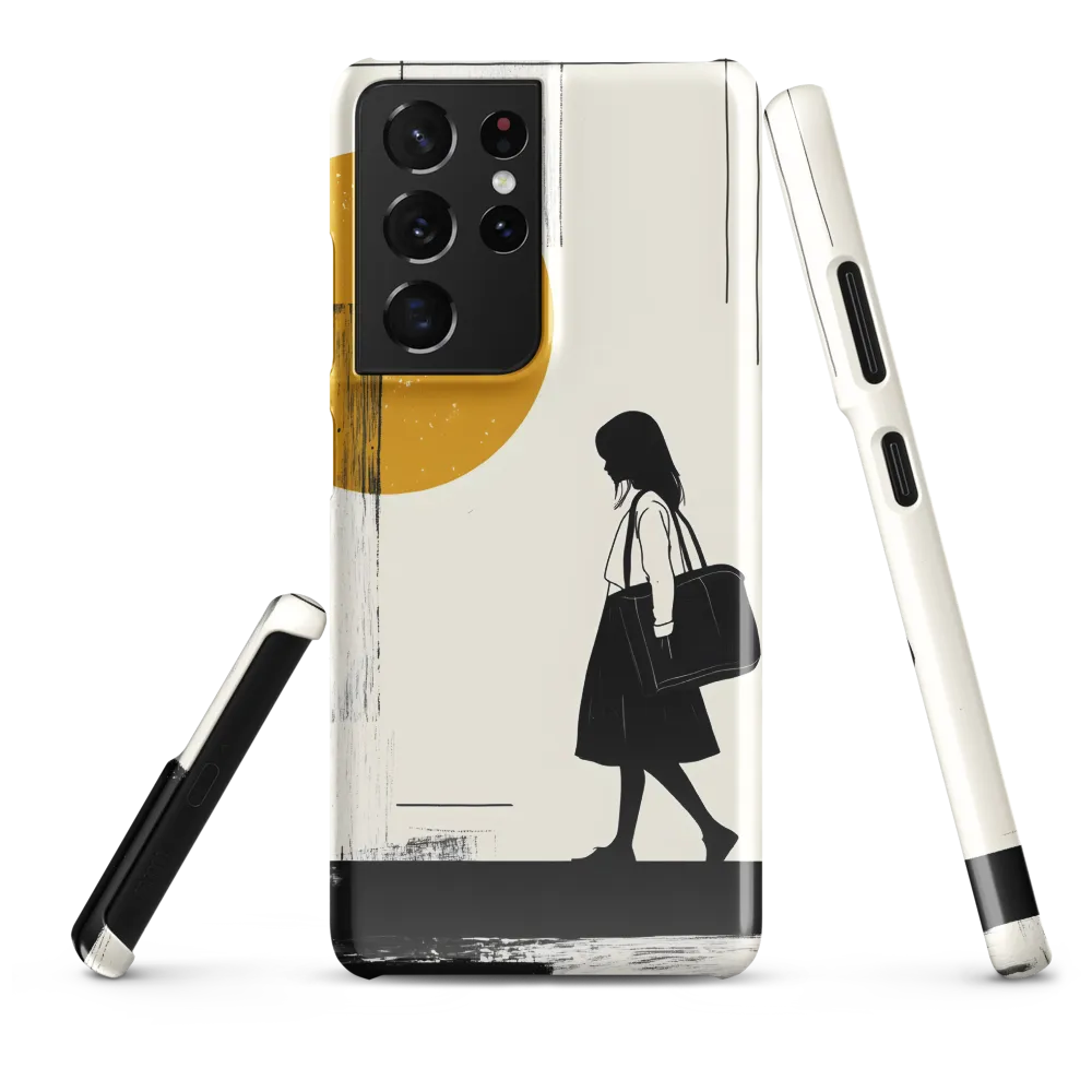 Silent Steps | Phone Case |  S21 Ultra | Snap Case | Glossy