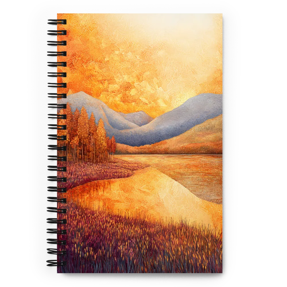 Whispers of Dusk | Spiral Notebook