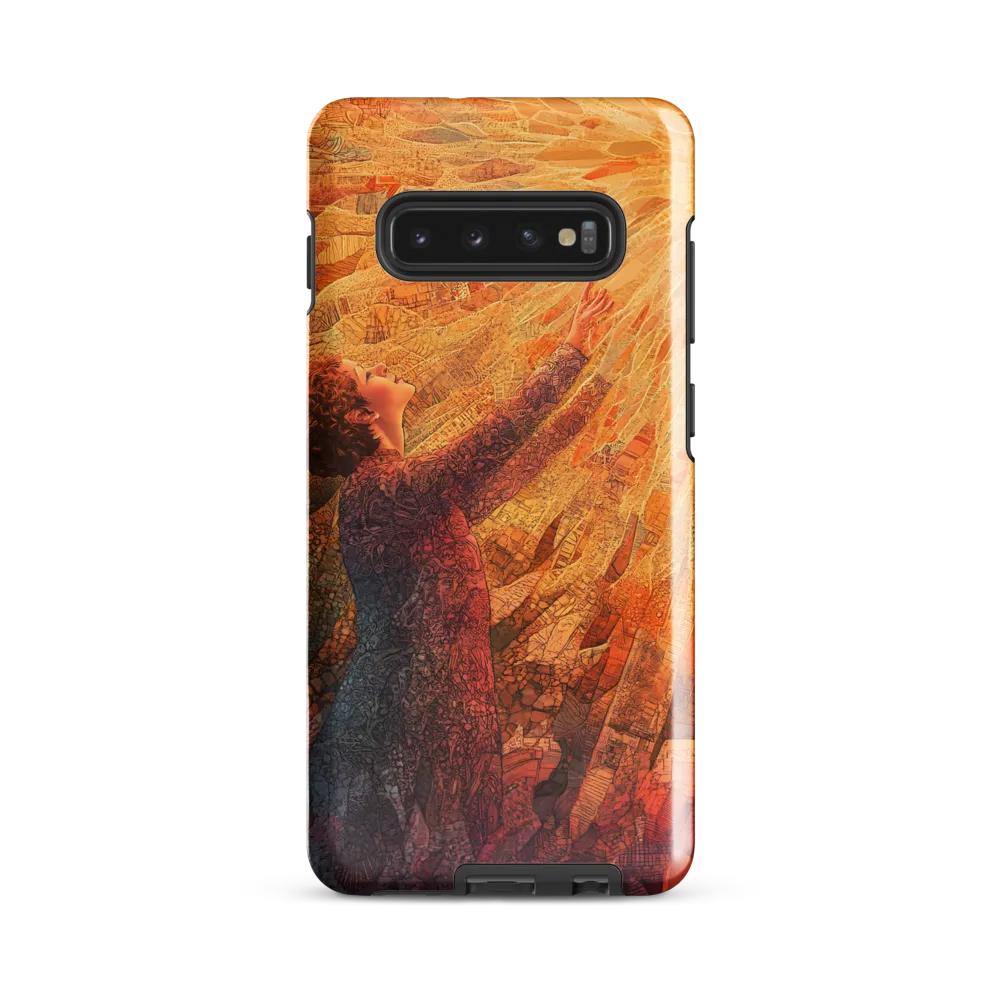 Reaching for the Light | Phone Case |  S10 Plus | Tough Case | Glossy