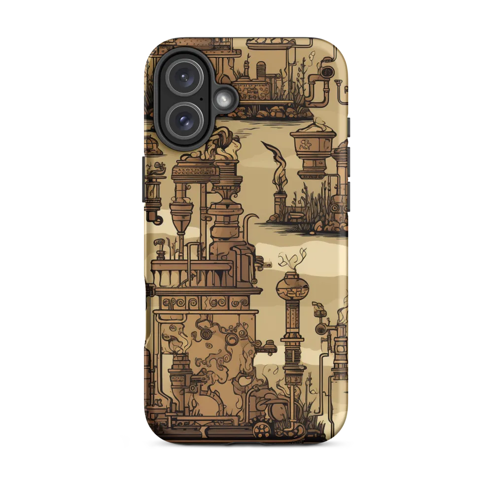 Whimsical Industrial Landscape