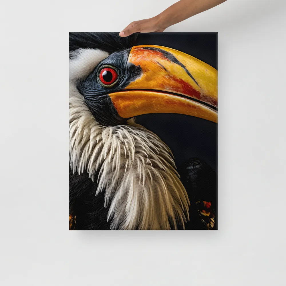 Majestic Hornbill Portrait