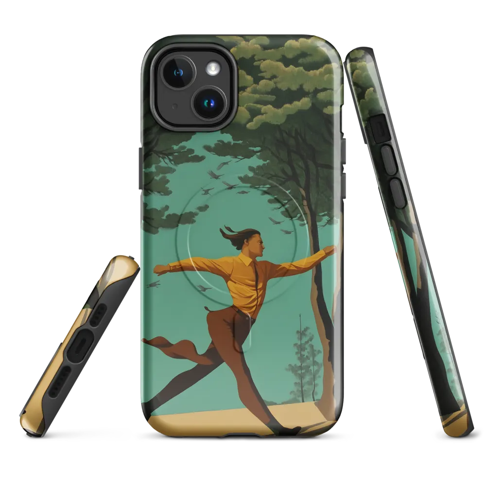 Chasing Freedom | Phone Case |  14 Plus | MagSafe® Tough Case | Glossy