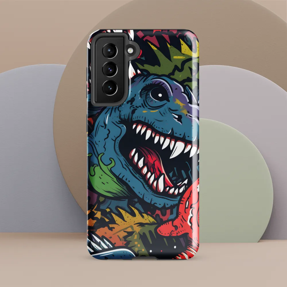 Dino Mania: A Colorful Frenzy