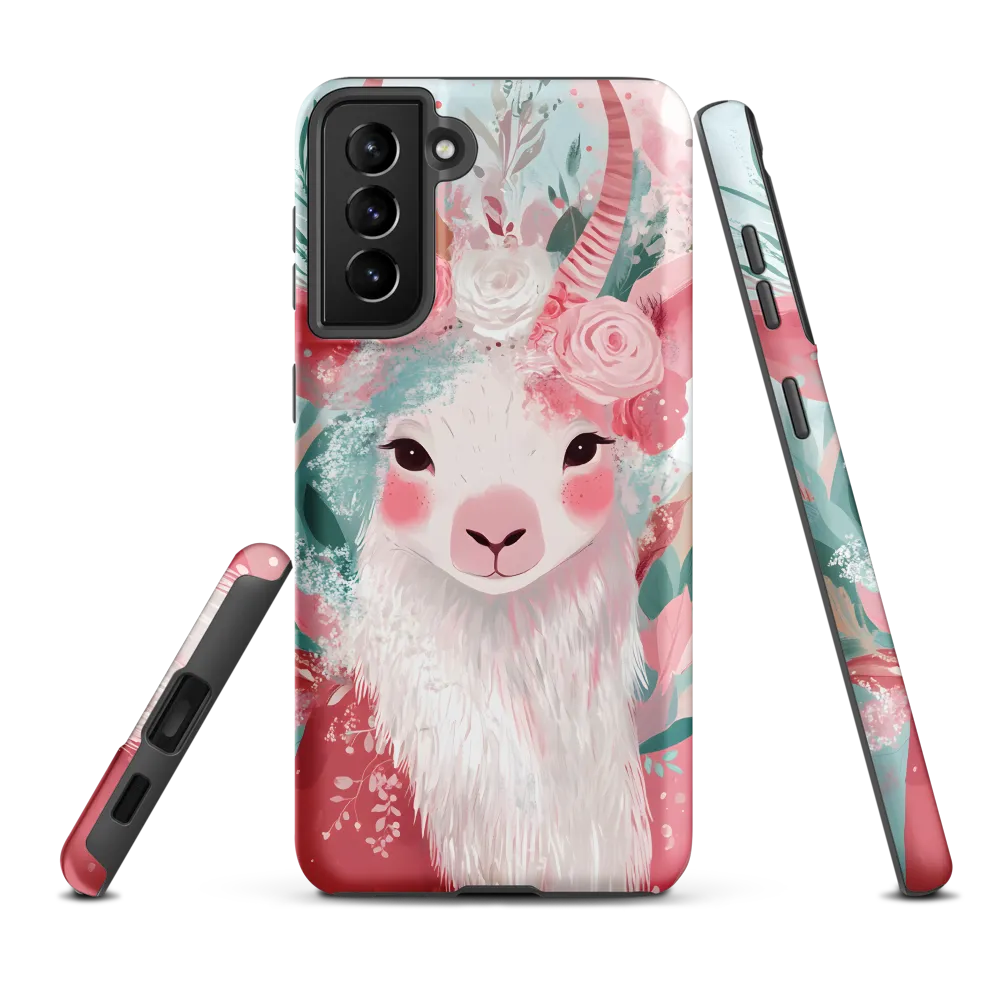 Spring Whimsy: The Floral Goat