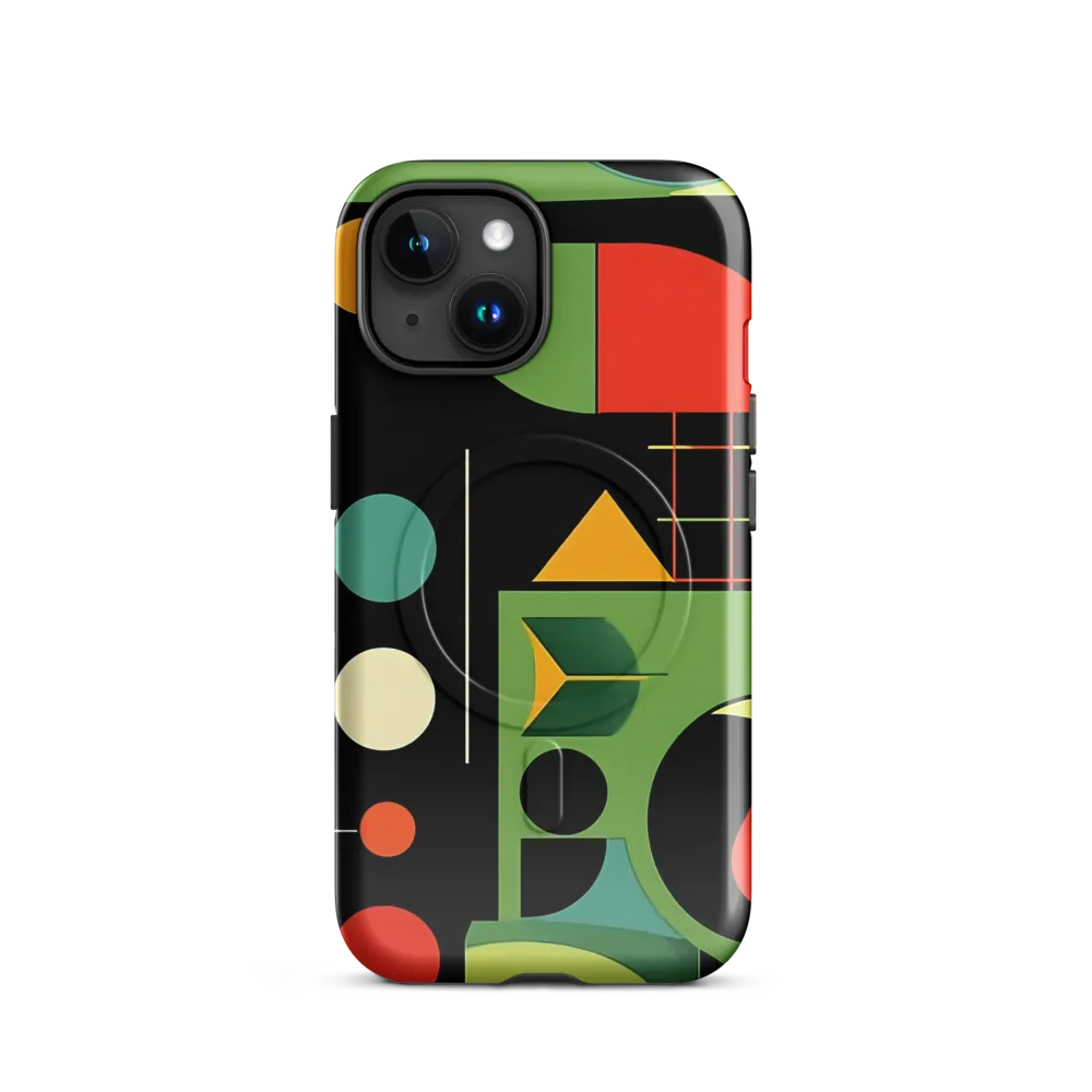Geometric Harmony | Phone Case |  15 | MagSafe® Tough Case | Glossy