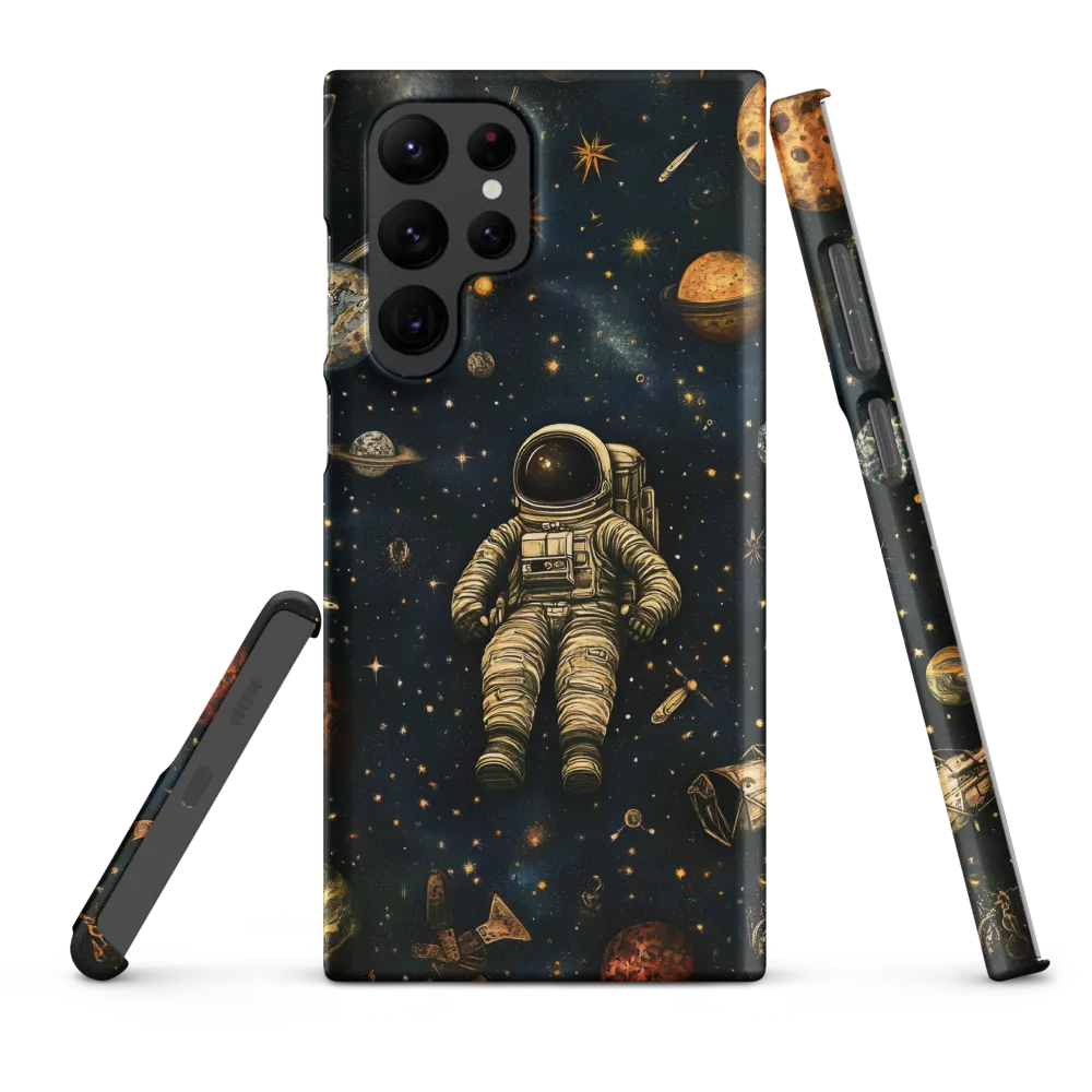 Cosmic Voyage: An Astronaut's Solitude