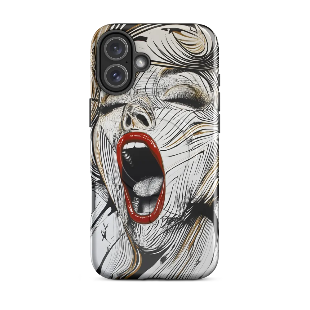 The anguished scream