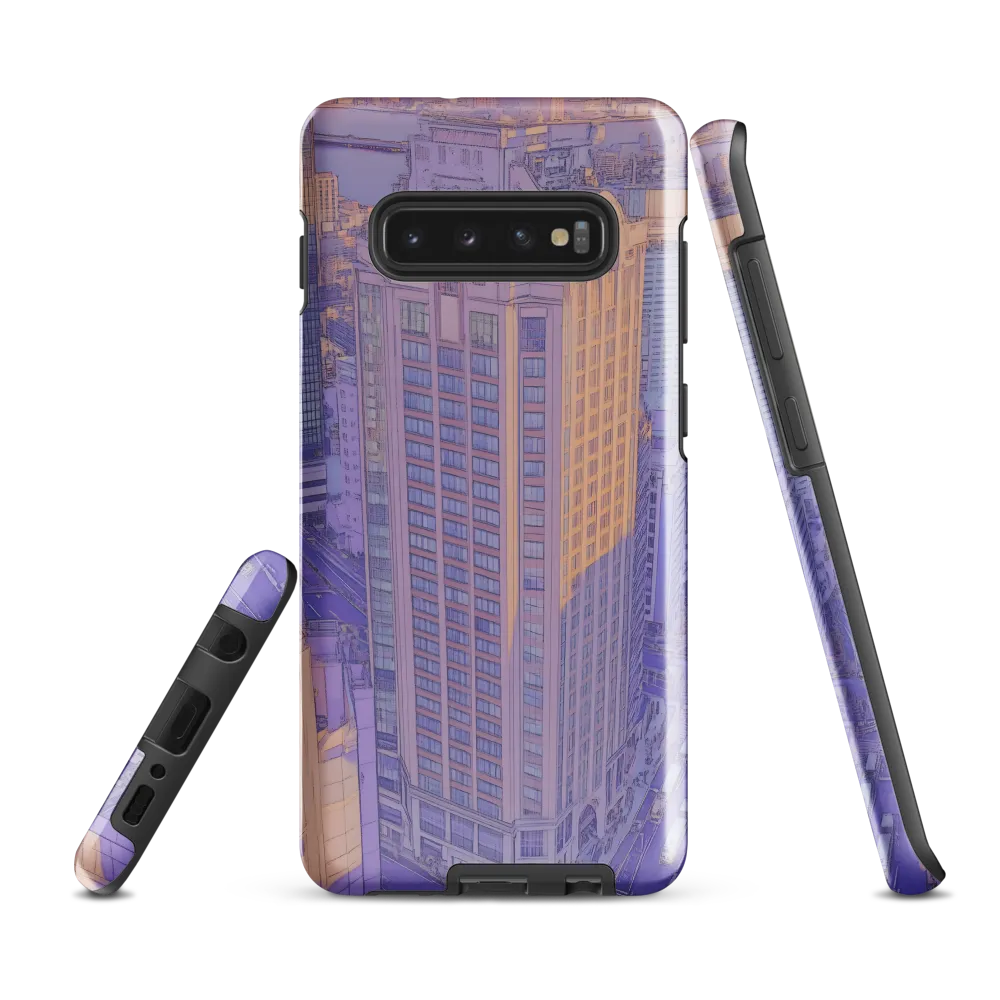 Urban Symphony: An Art Deco Dream | Phone Case |  S10 Plus | Tough Case | Glossy