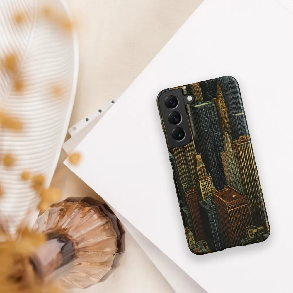 Urban Elegance: A Golden Cityscape