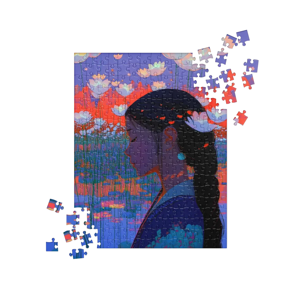 Serenity In Bloom | Jigsaw Puzzle | 252/520 pieces