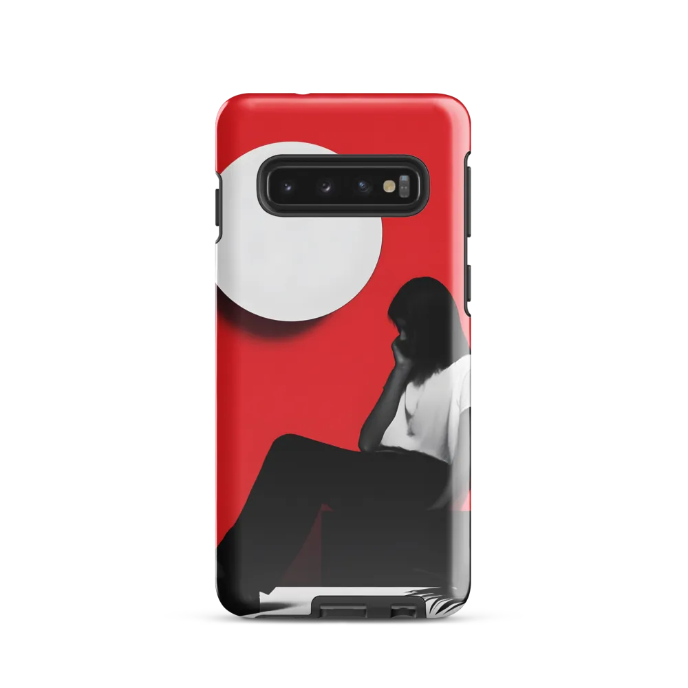 Contemplation in Red