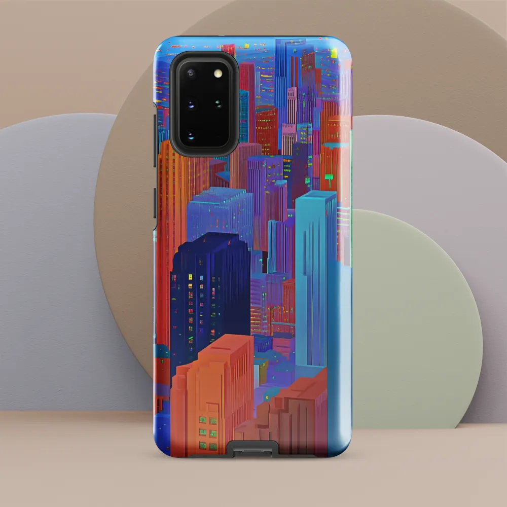 Vibrant Metropolis in Twilight