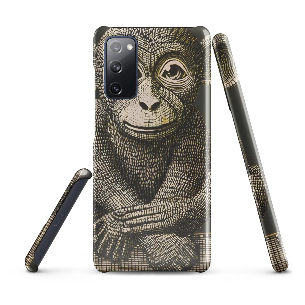 Intricate Primate Portrait