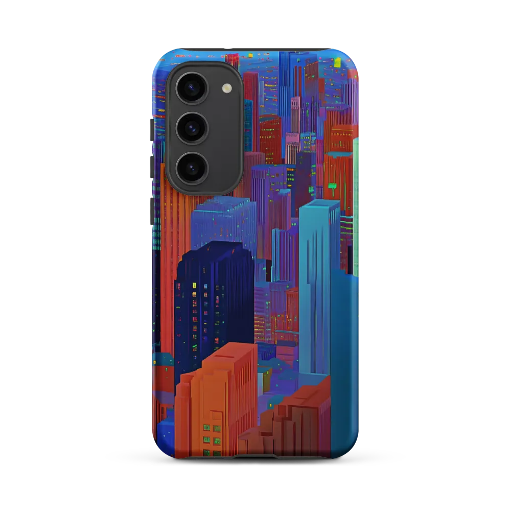 Vibrant Metropolis in Twilight