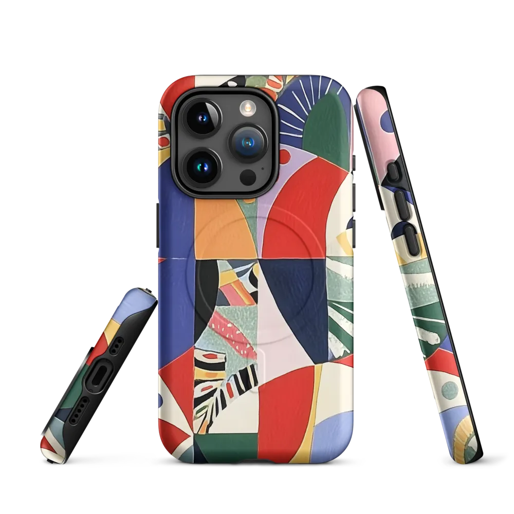Dynamic Mosaic Symmetry | Phone Case |  15 Pro | MagSafe® Tough Case | Matte