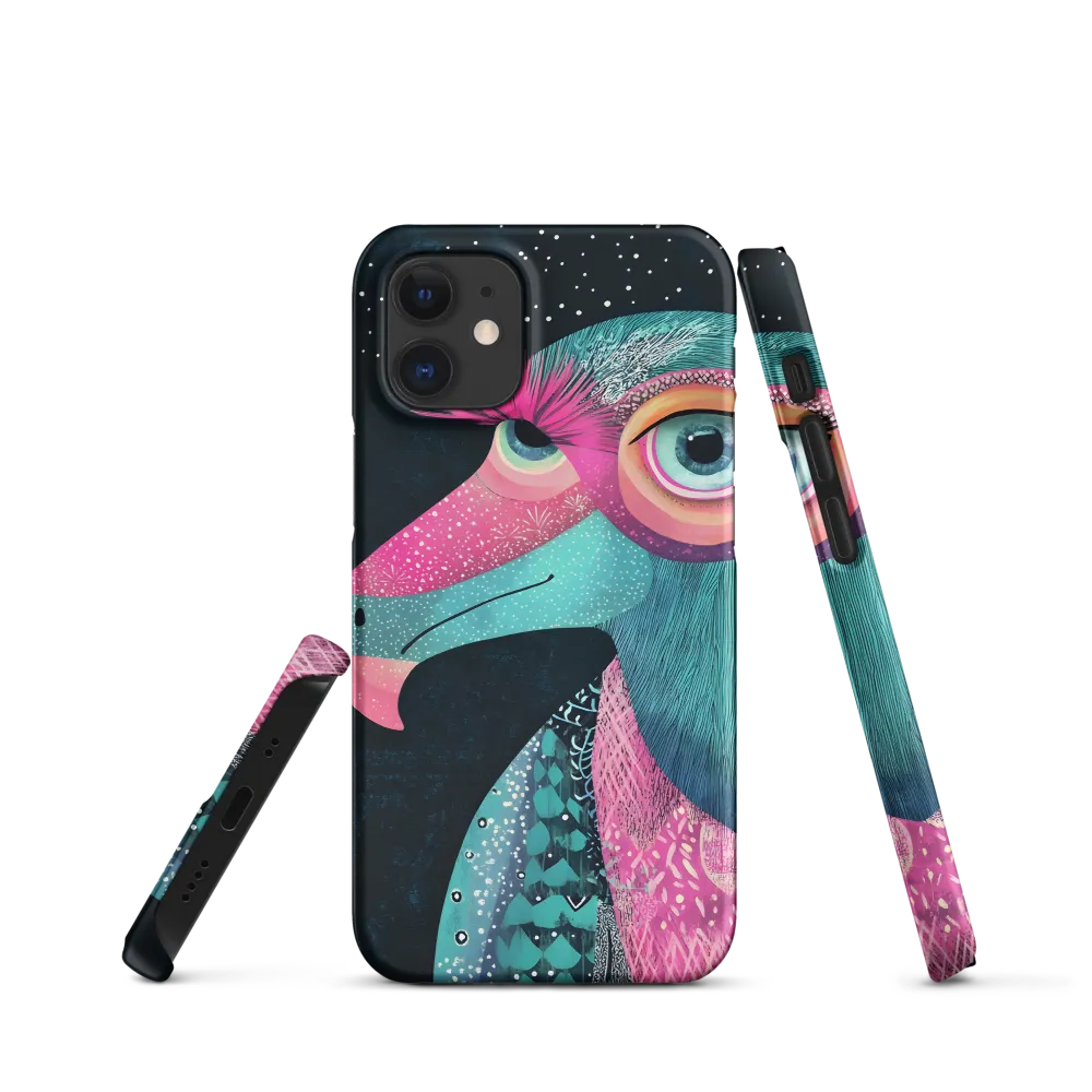 Whimsical Vulture: A Dance of Colors