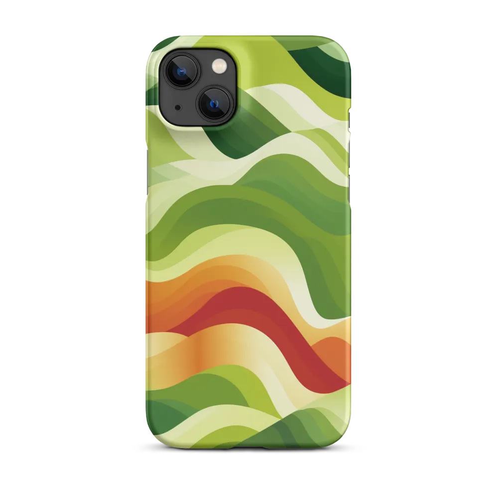 Waves of Nature | Phone Case |  14 Plus | Snap Case | Matte