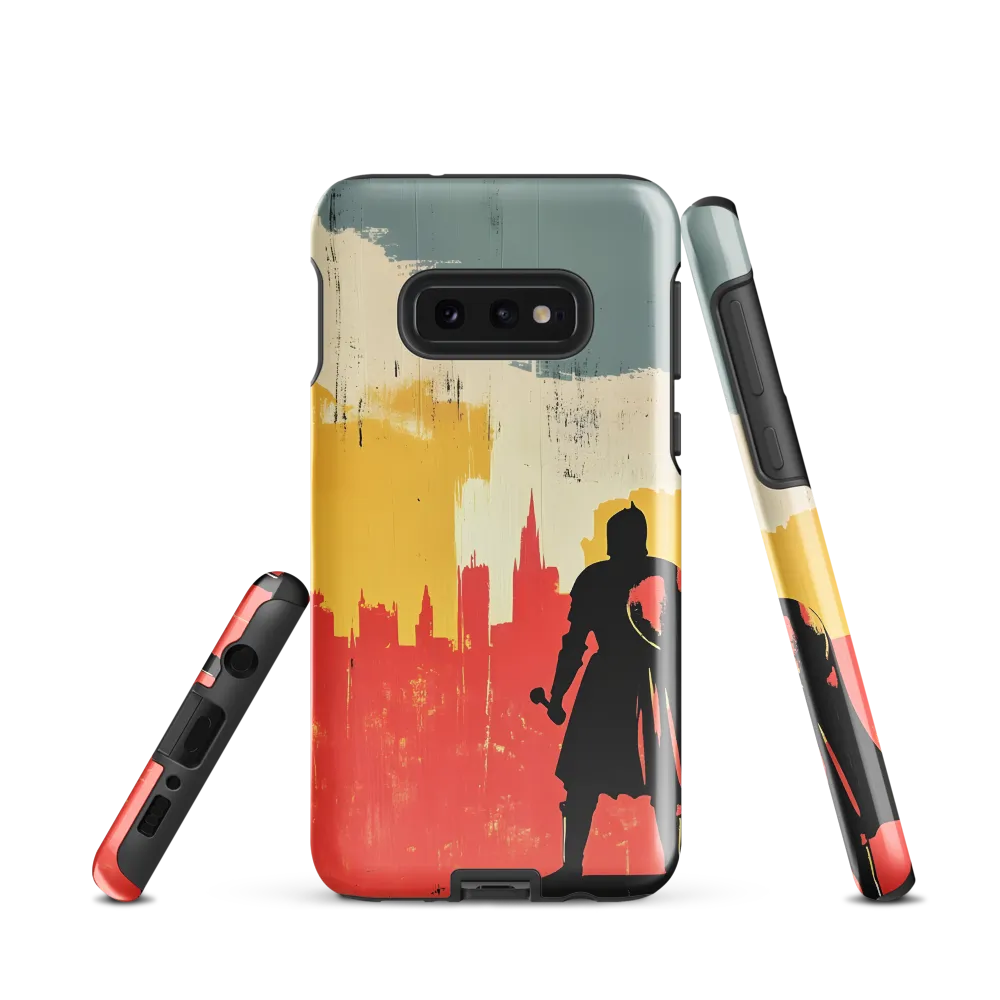 Hero in the Urban Dawn | Phone Case |  S10e | Tough Case | Glossy