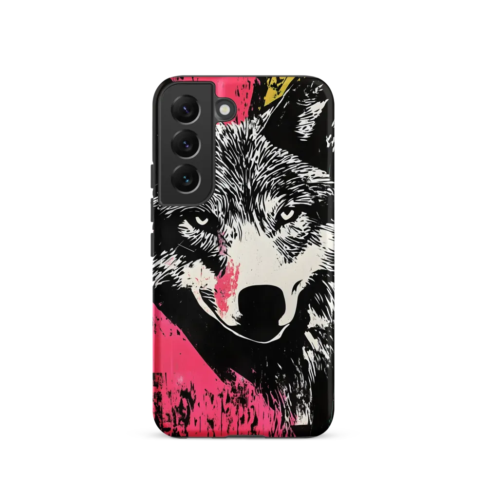 Intense Gaze of the Wolf