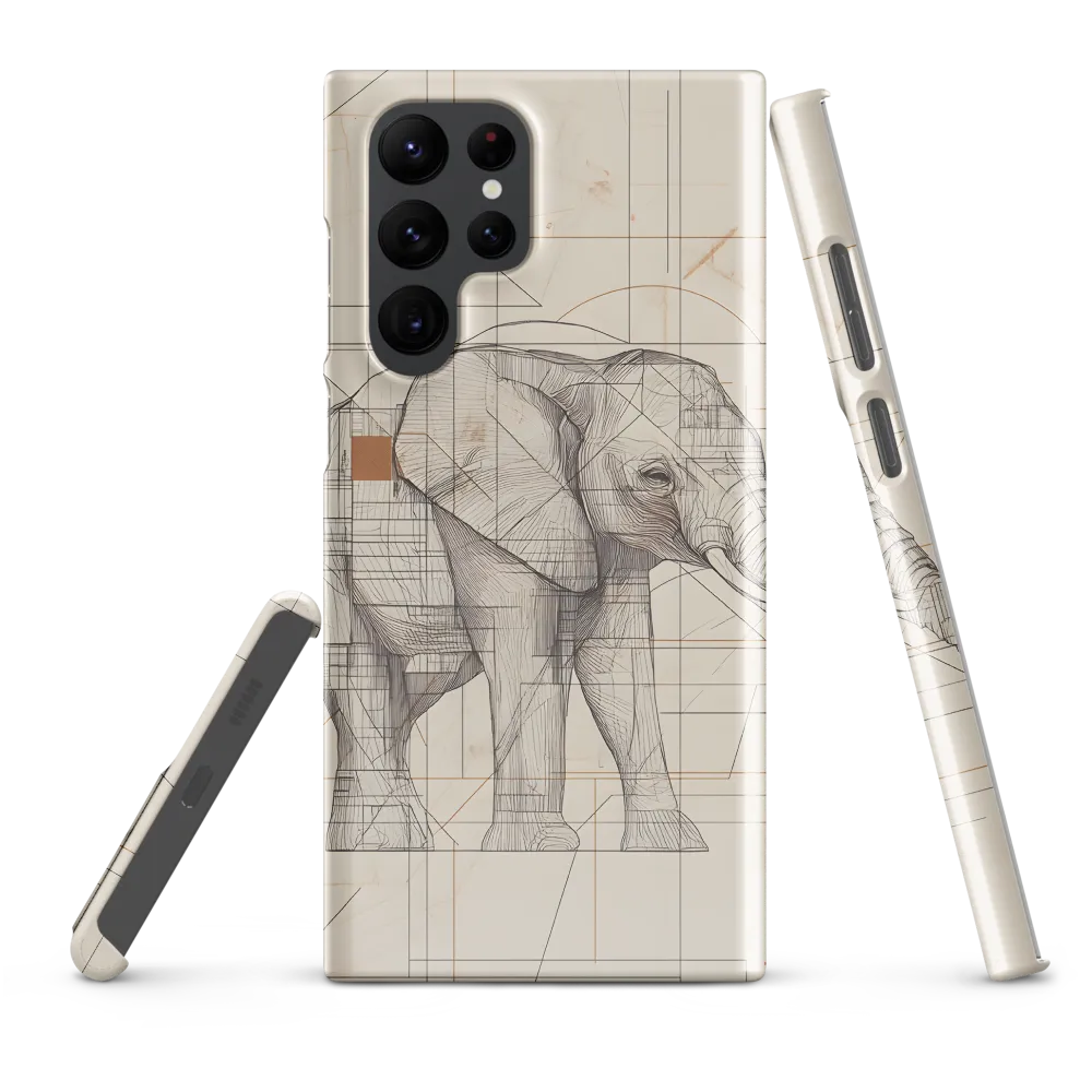 Geometric Elegance: The Steel Elephant