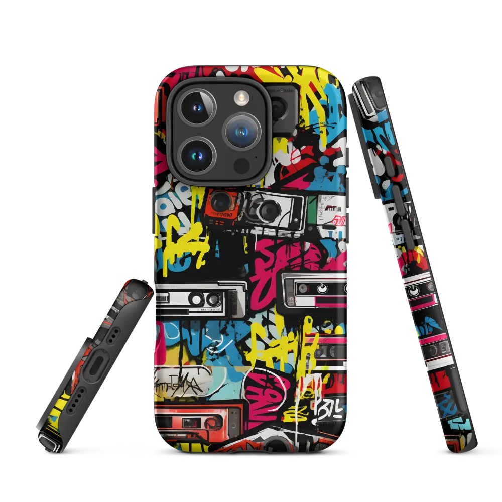 Urban Nostalgia: A Retro Cassette Explosion