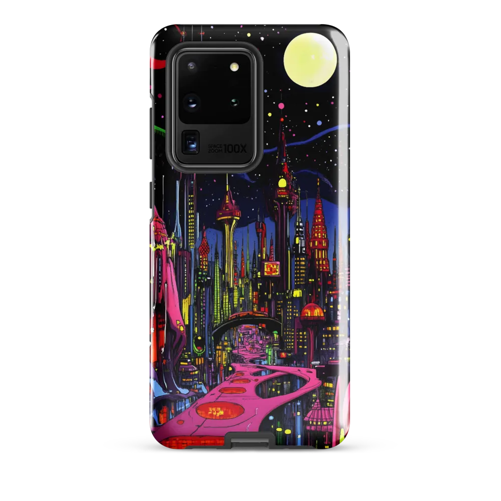 Neon Dreams of a Futuristic City
