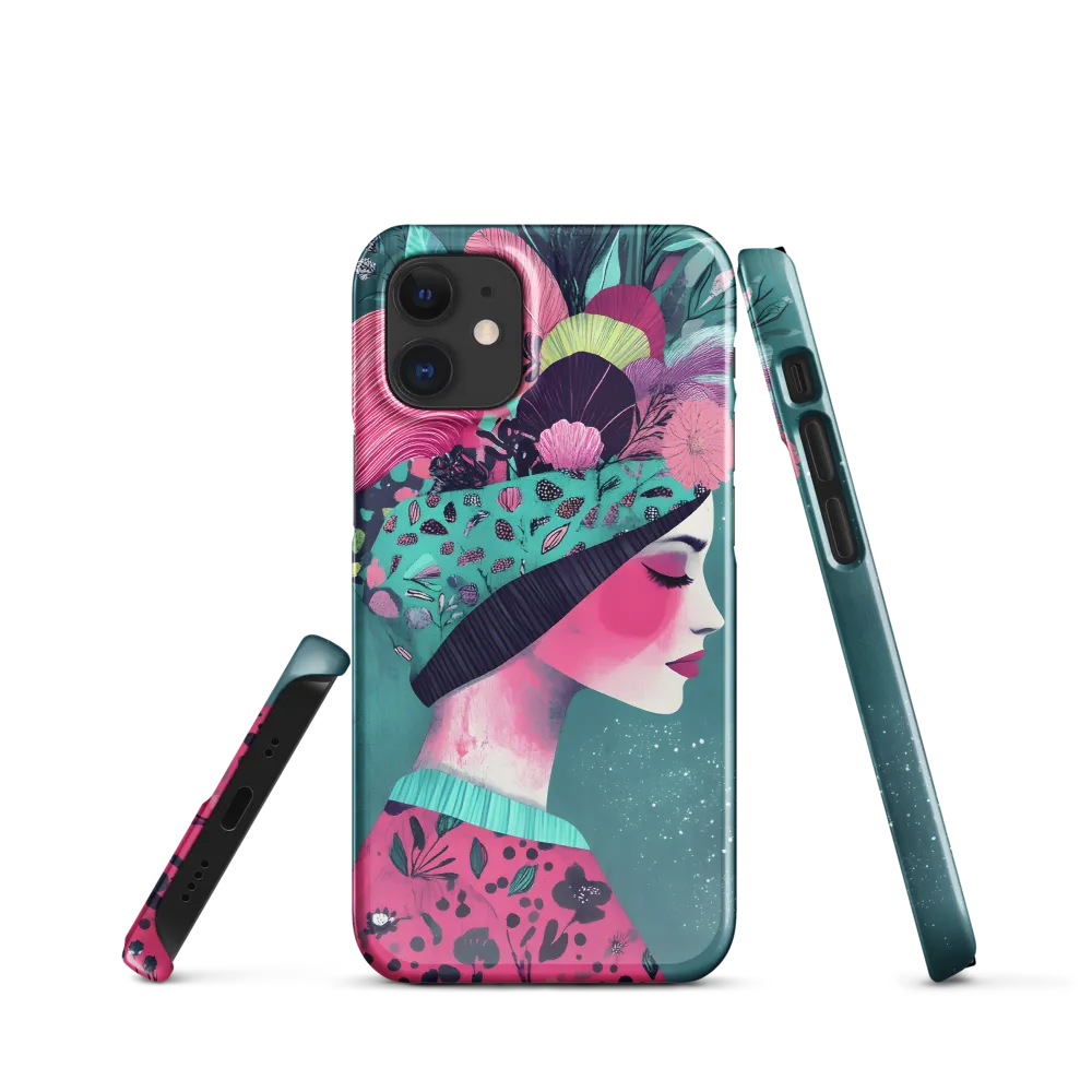 Whimsical Floral Portrait