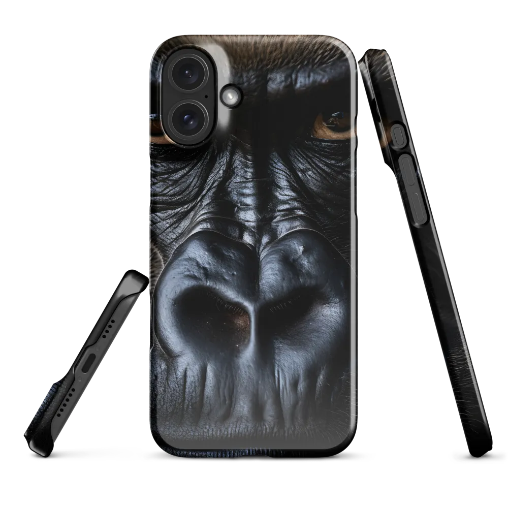 Gaze of the Wild: A Gorilla's Portrait