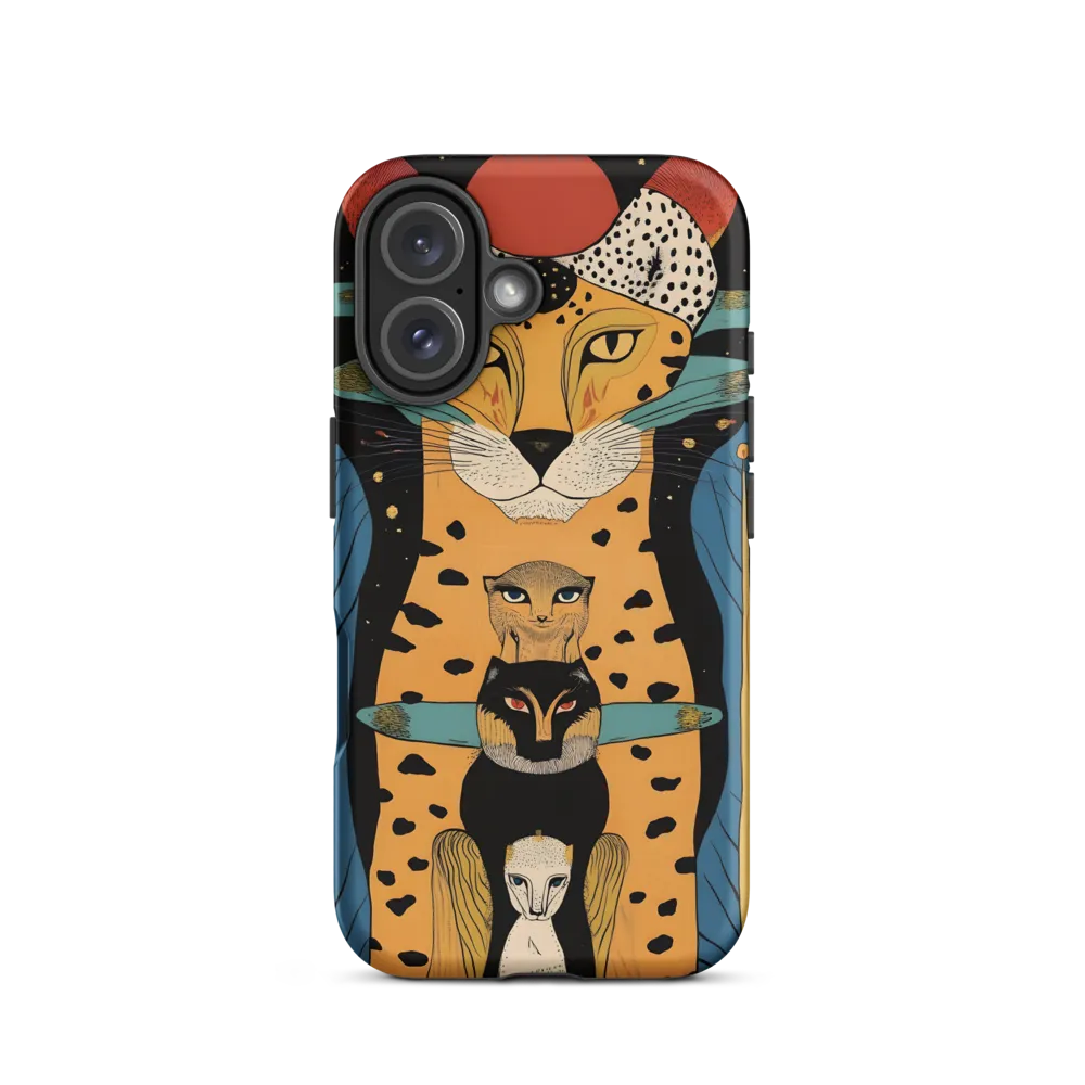 Cosmic Symphony of Felines | Phone Case