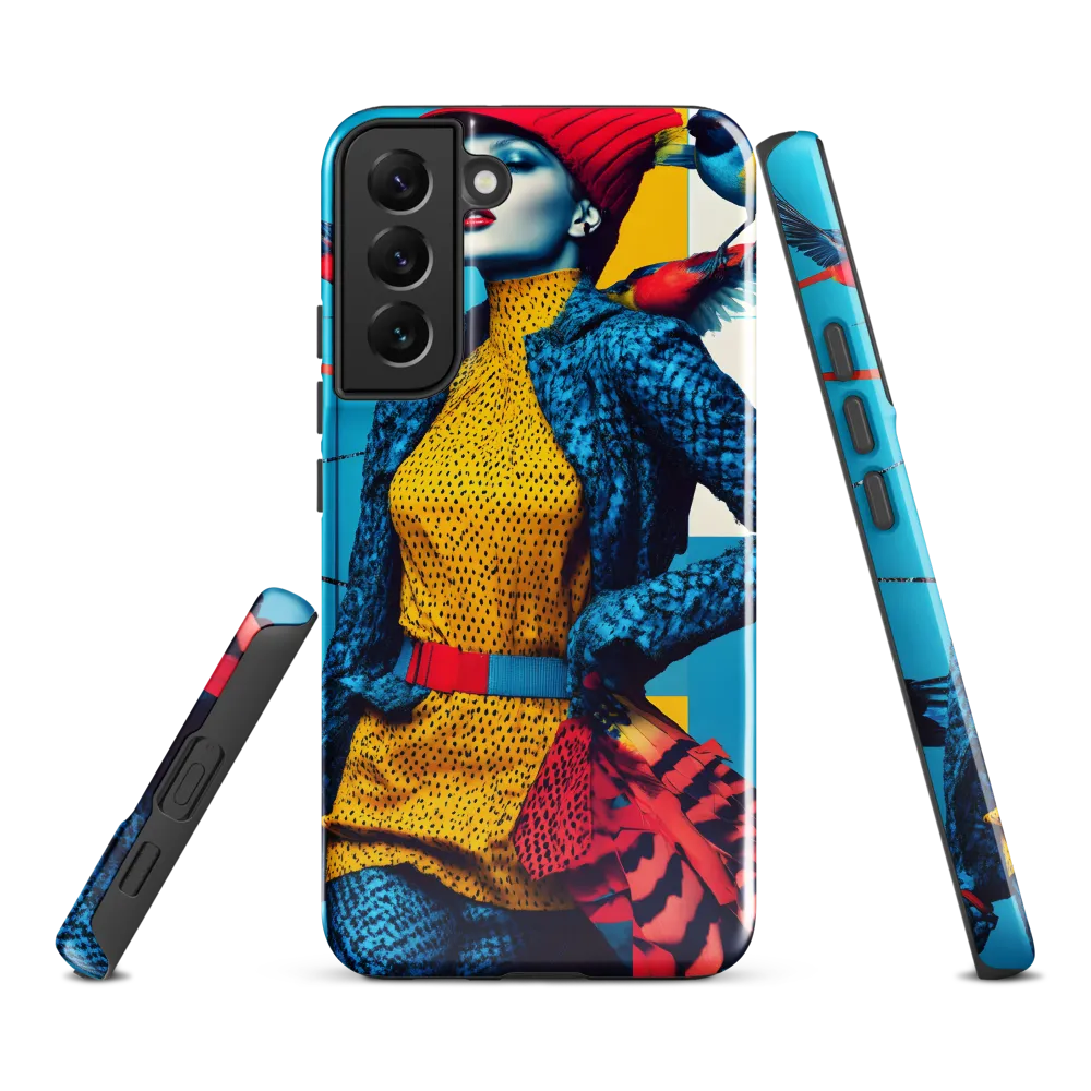 Vibrant Fusion of Nature and Fashion