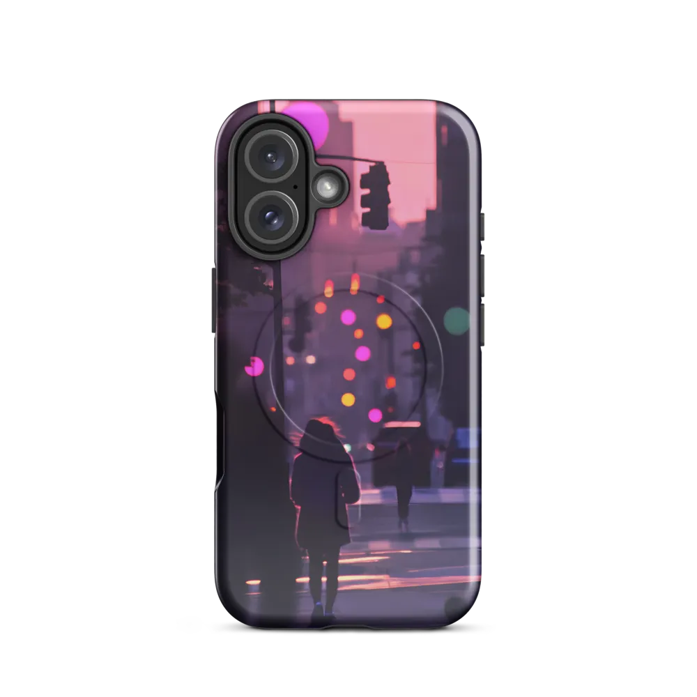 City Silhouettes at Dusk | Phone Case |  16 | MagSafe® Tough Case | Glossy