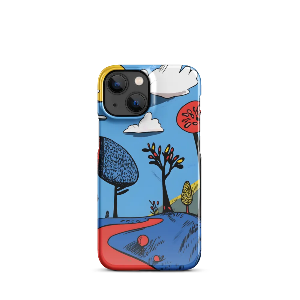 A Playful Journey Through Whimsical Woods | Phone Case |  13 Mini | Snap Case | Glossy