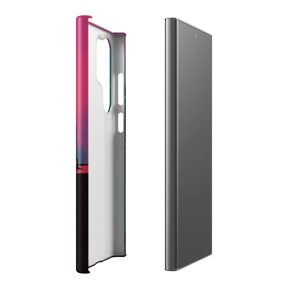 Neon Horizon | Phone Case |  S23 Ultra | Snap Case | Matte