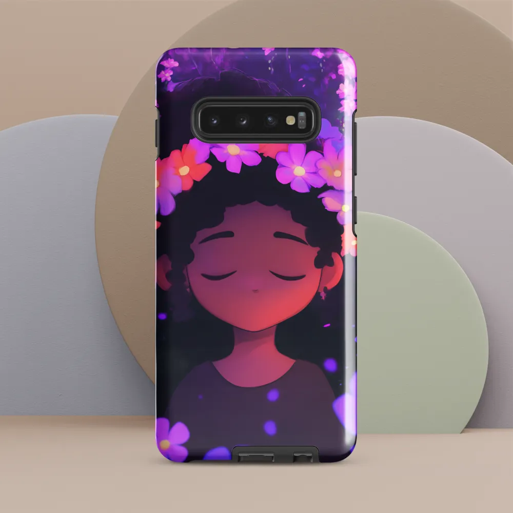 Serene Blossoms | Phone Case |  S10 Plus | Tough Case | Glossy