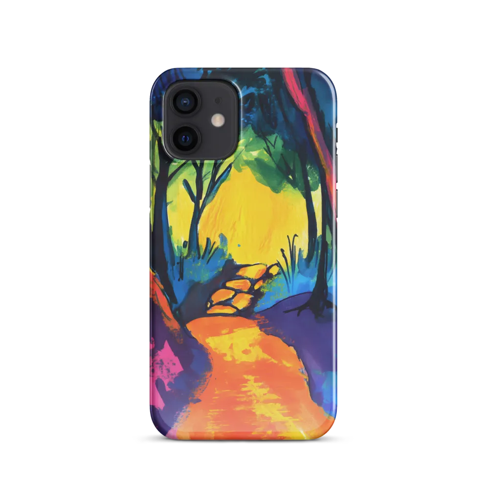 Path Through a Vibrant Forest