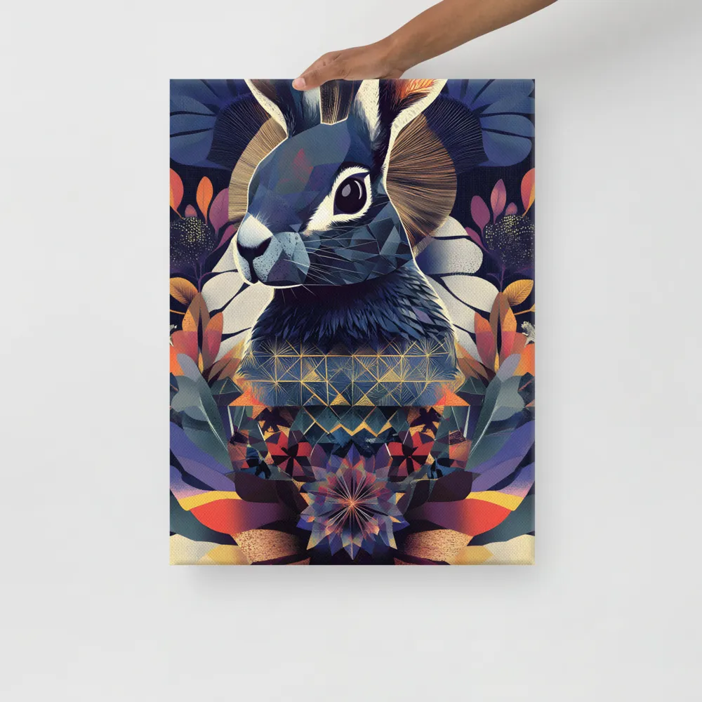 Ethereal Bunny: A Geometric Wonderland