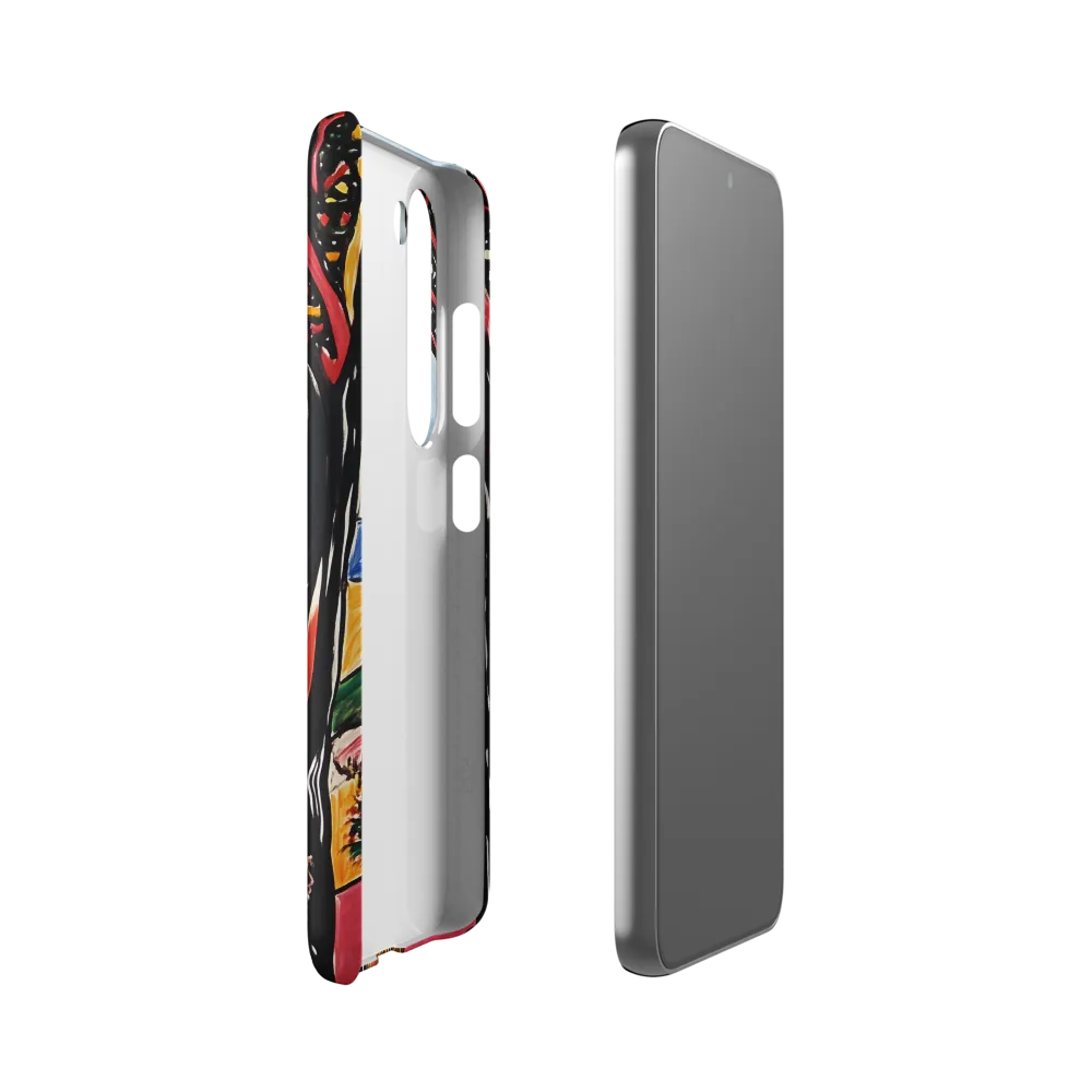 Vibrant Nature's Embrace | Phone Case |  S23 | Snap Case | Matte