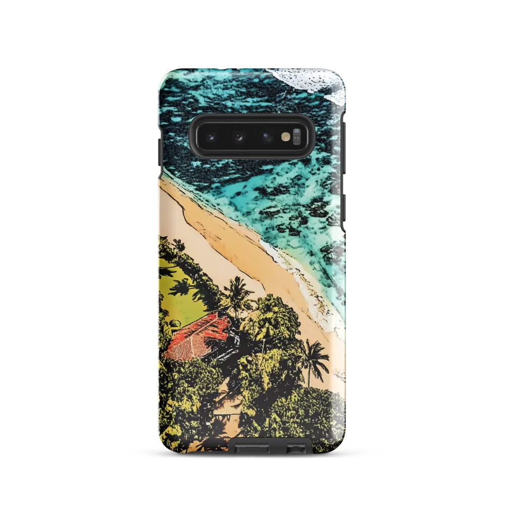 Aerial Serenity: Coastal Escape