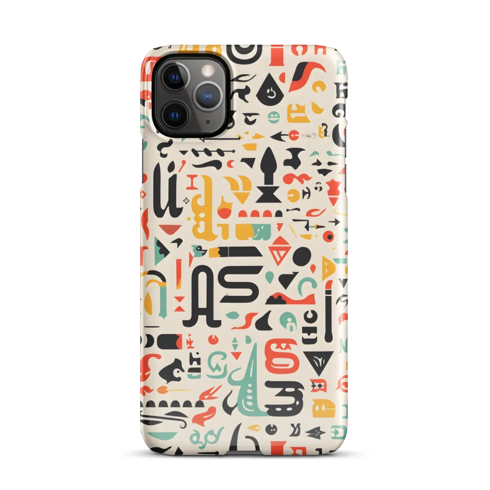 A Symphony of Symbols | Phone Case |  11 Pro Max | Snap Case | Glossy