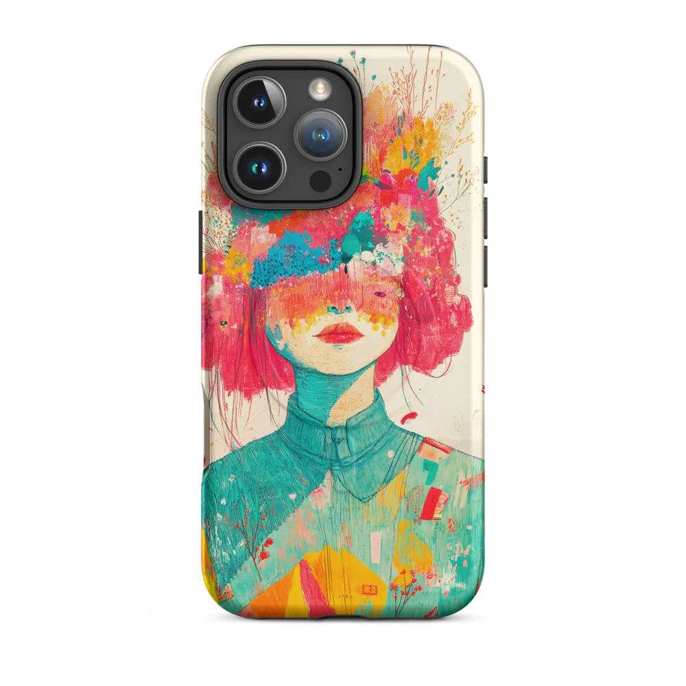 Whimsical Floral Portrait