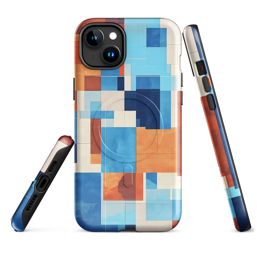 Harmony in Shapes | Phone Case |  15 Plus | MagSafe® Tough Case | Glossy