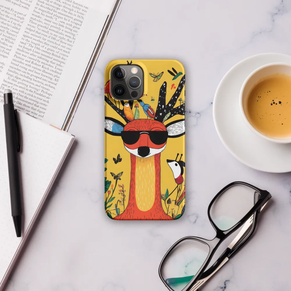 Playful Deer with Sunglasses