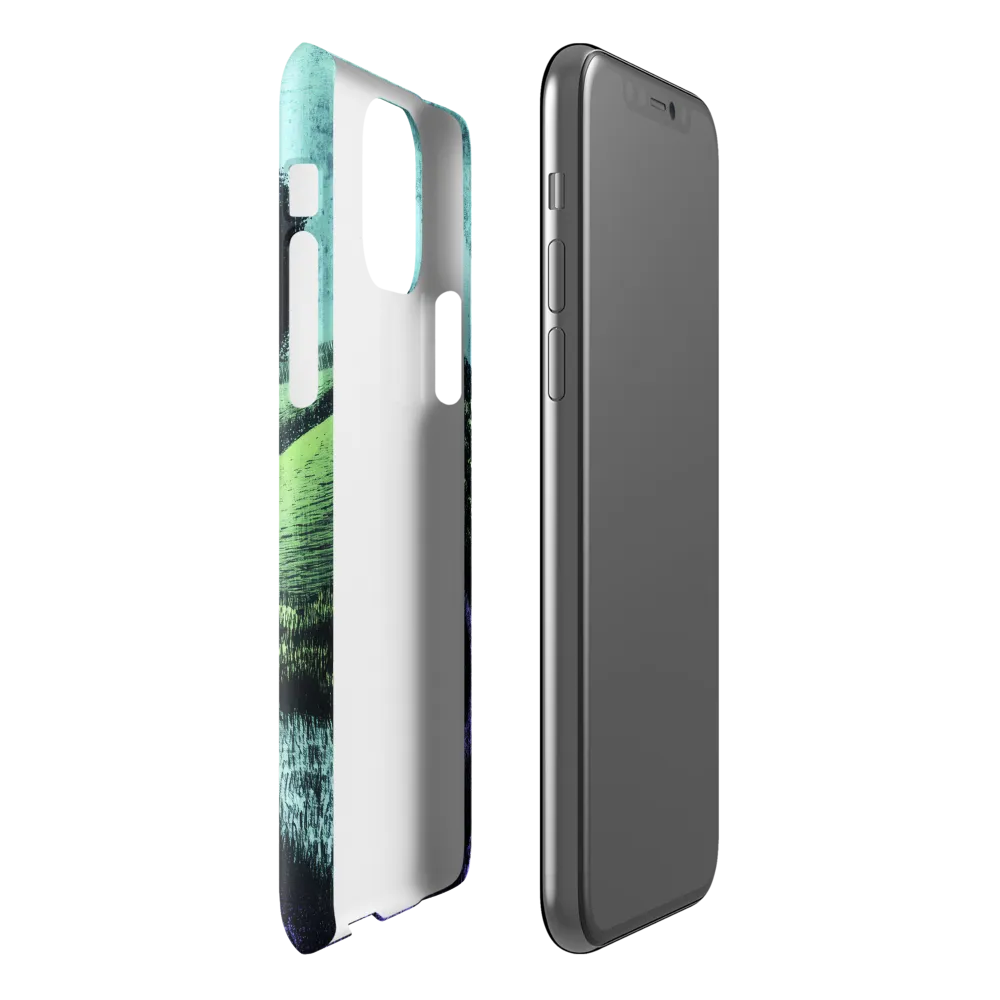 Winding Serenity: A Modern Landscape | Phone Case |  11 Pro | Snap Case | Glossy